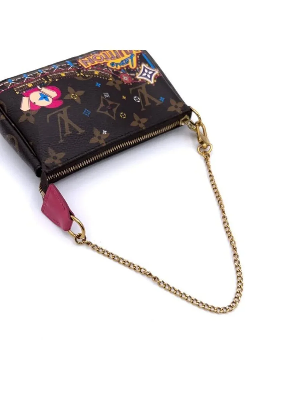 Louis Vuitton Monogram Vivienne Mini Pochette Handbag